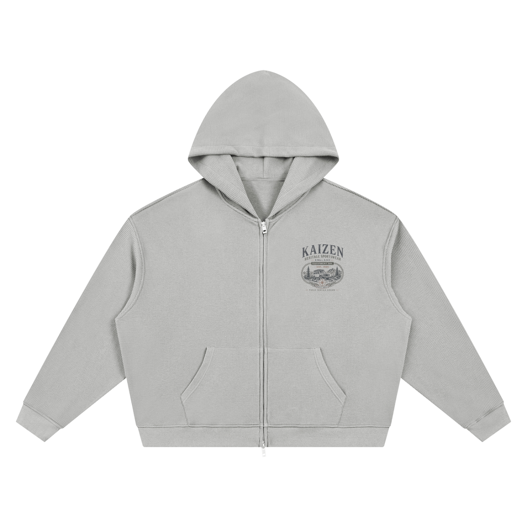 Waffle British Heritage Zip-Up