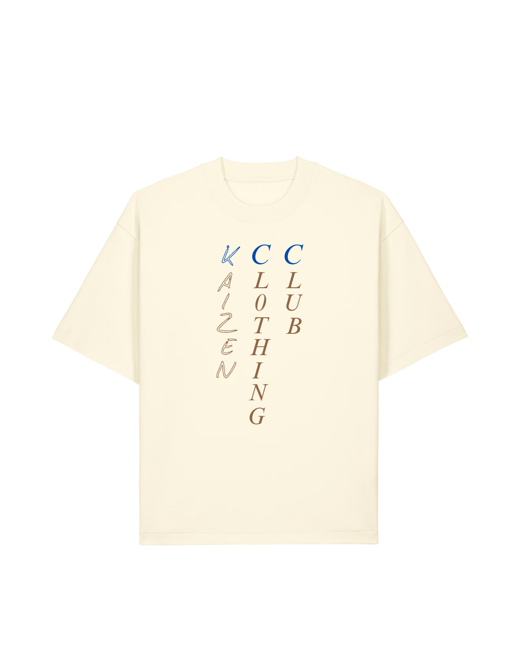 Line Tee (Cream)