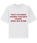 TEXT KAIZEN T-SHIRT
