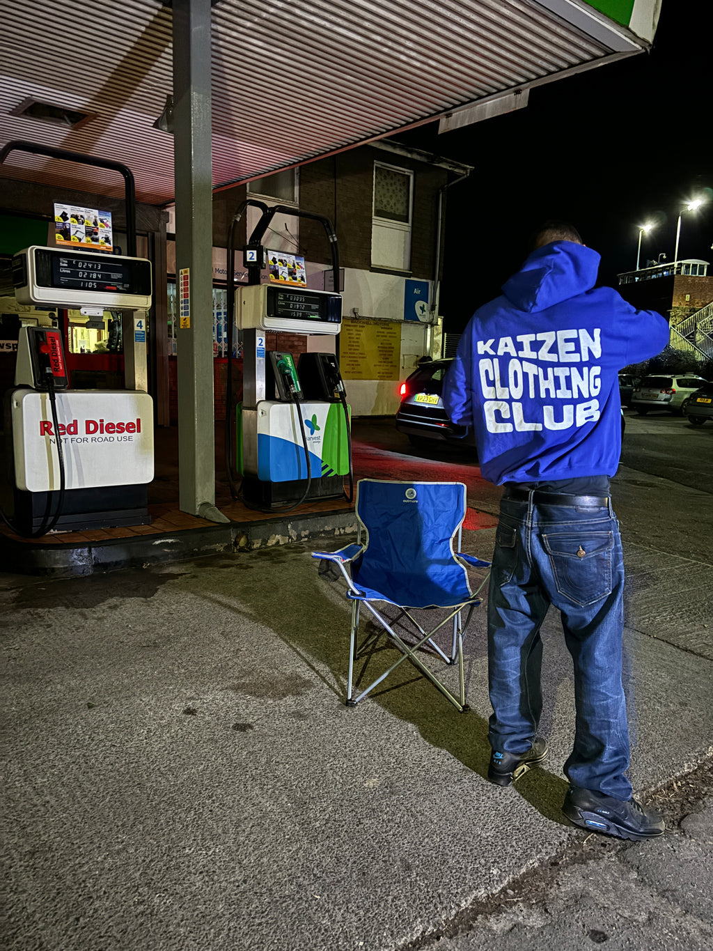 BLUE FREESTYLER HOODIE