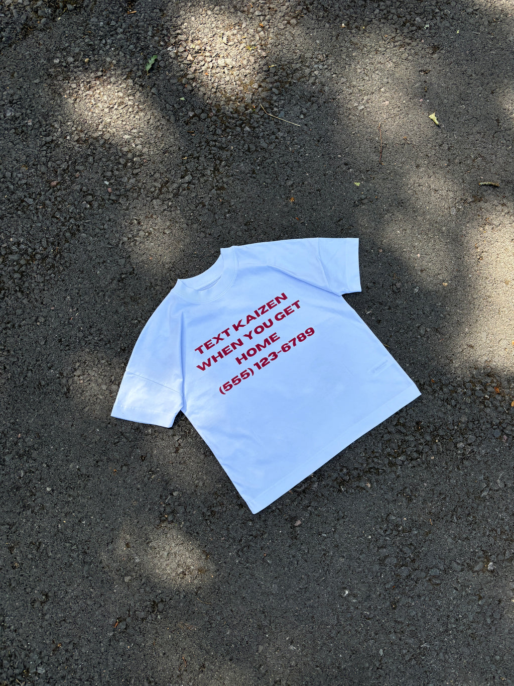 TEXT KAIZEN T-SHIRT